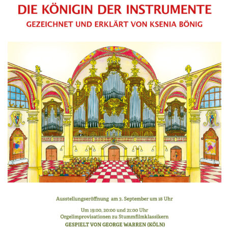 Ausstellung „das große Buch der Orgel“